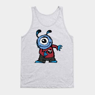 Cute Happy Monster Tank Top